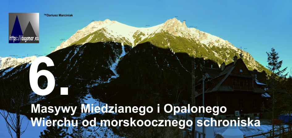 widok od schroniska nad Morskim Okiem